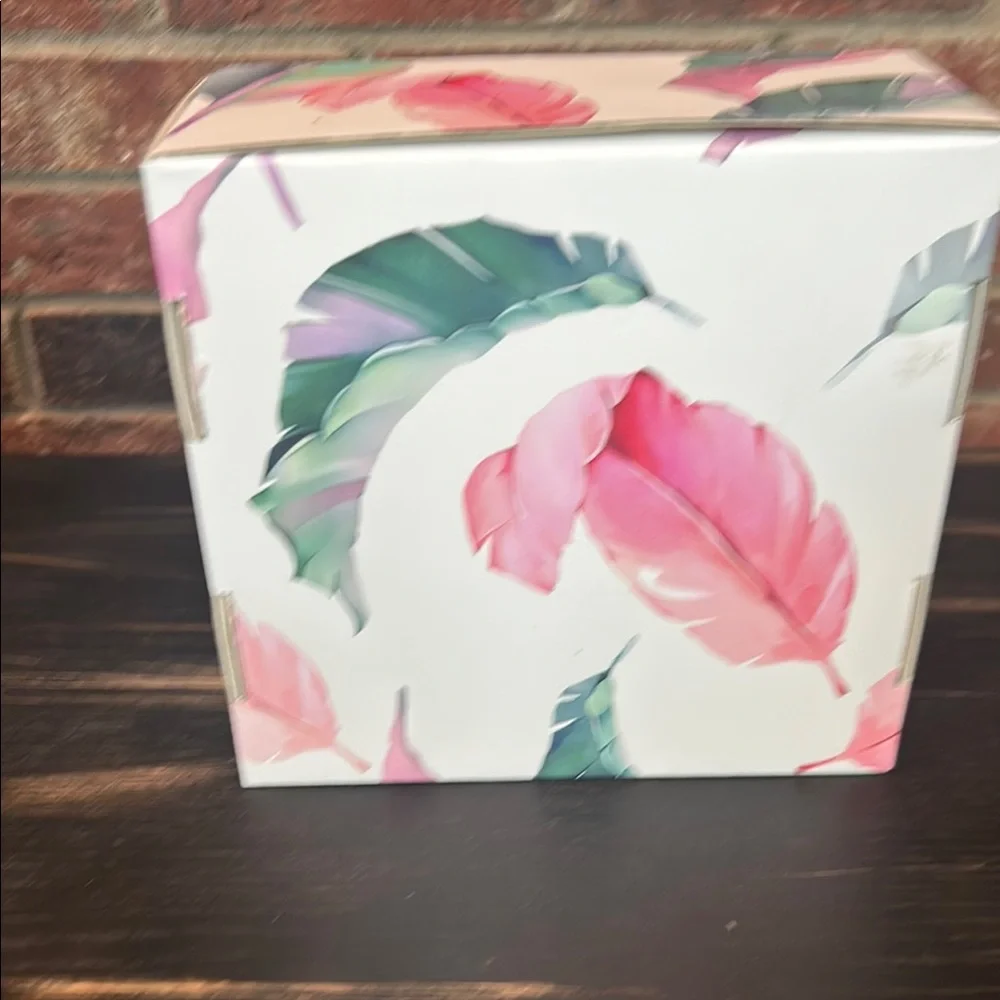 Flamingo Tumbler and Relaxation Set, spa day.